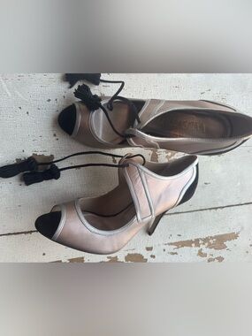 Valentino Garavani Lace-Up Heels – Made in Italy (EU 37 / US 6.5)